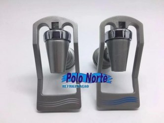 Kit 2 Torneiras Purificador Ibbl Original Prata_1M